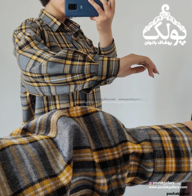 مدل مانتو دخترانه با پارچه کشمیر