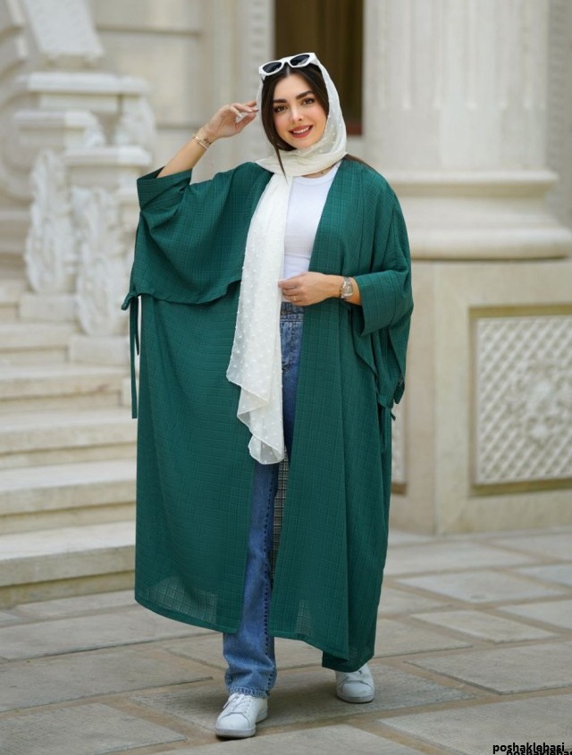 مدل مانتو عبایی تابستانی جدید