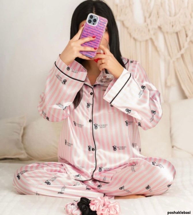 مدل بلوز شلوار دخترانه ساتن