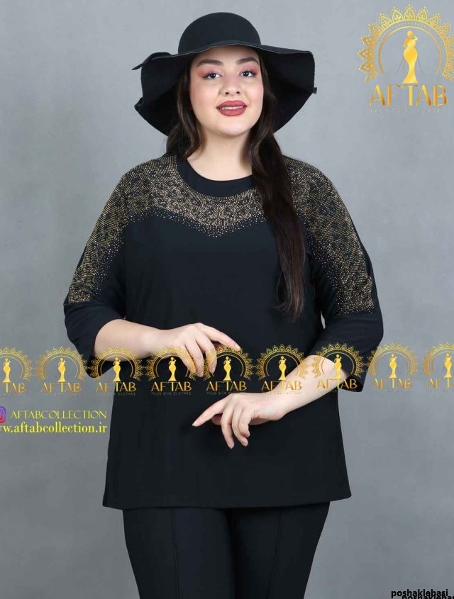 مدل شومیز زنانه مشکی