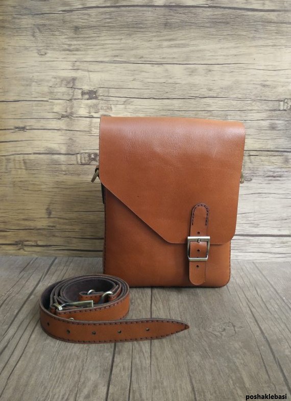 مدل کیف دوشی مردانه چرم دست دوز مدل کیف دوشی مردانه چرم دست دوز