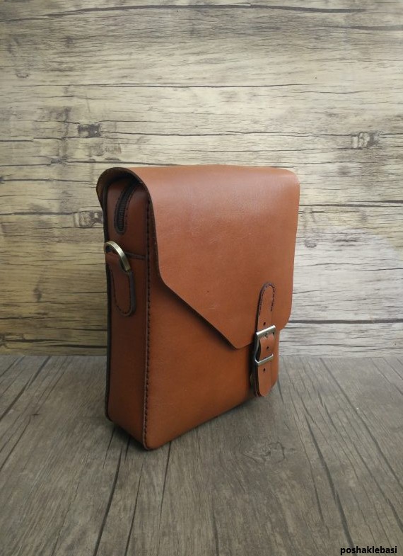 مدل کیف دوشی مردانه چرم دست دوز مدل کیف دوشی مردانه چرم دست دوز