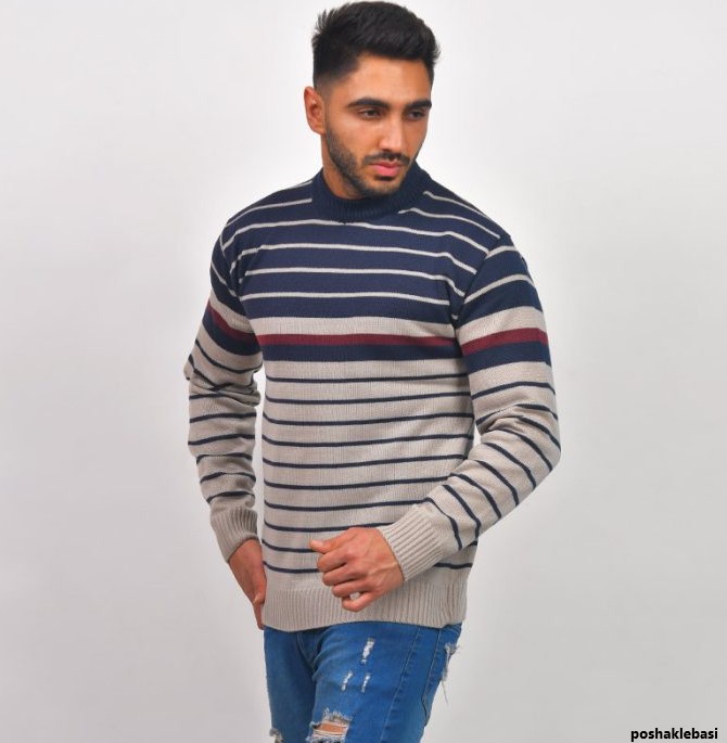 مدل بلوز بافتنی پسرانه جدید