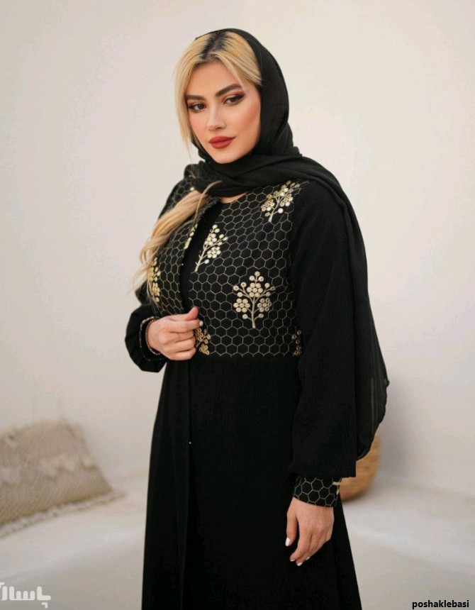 مدل مانتو زنانه شیک مشکی