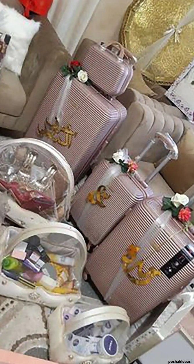 مدل چیدمان چمدان داماد
