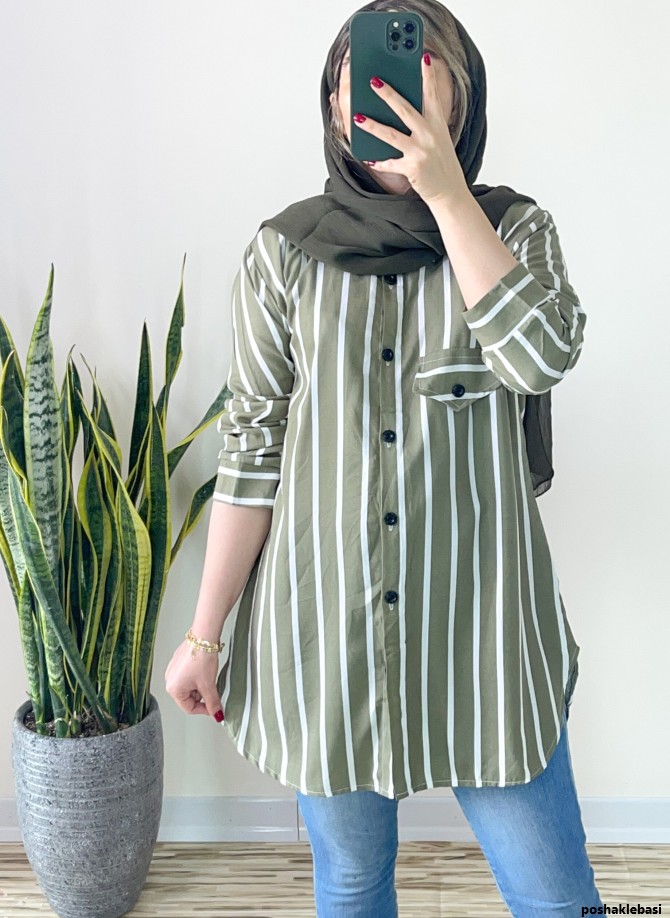 مدل مانتو تابستانی زنانه گلدار