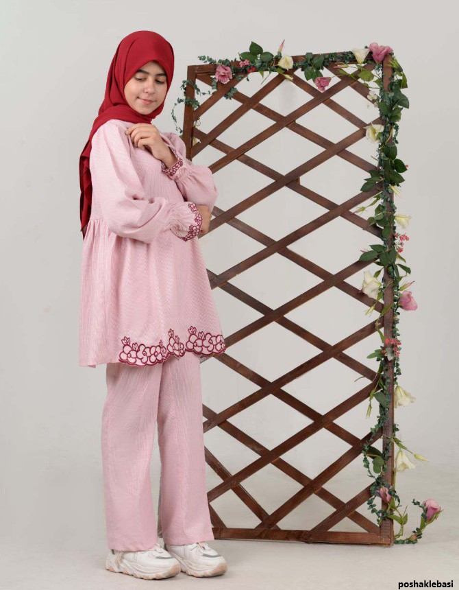 مدل لباس دخترانه 12 ساله با حجاب
