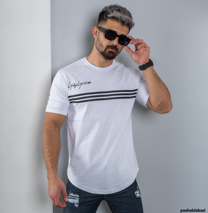 مدل تیشرت سفید مردانه