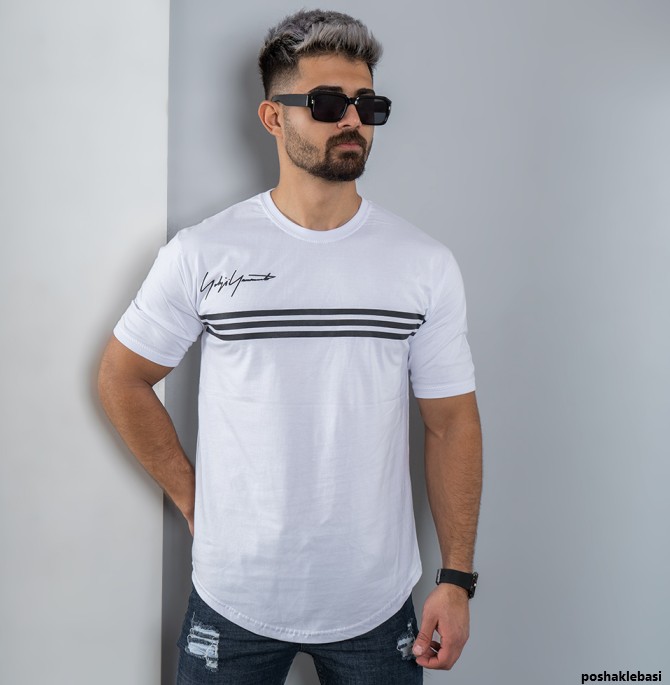 مدل تیشرت سفید مردانه
