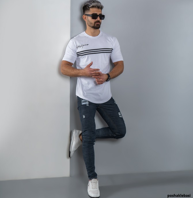 مدل تیشرت سفید مردانه