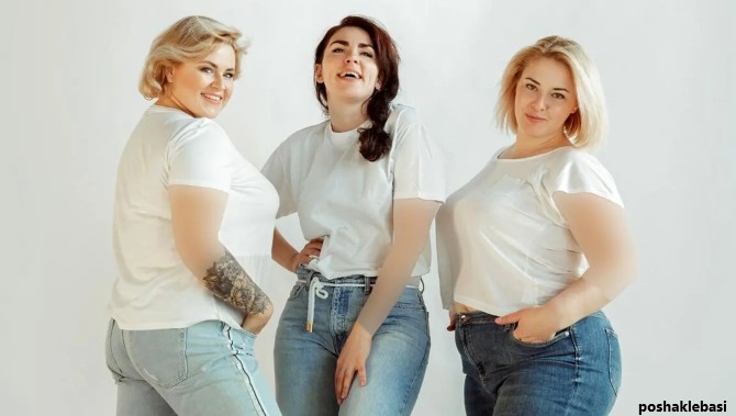 مدل شلوار جین برای افراد چاق