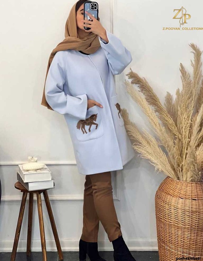 مدل کت زنانه یقه بلیزر