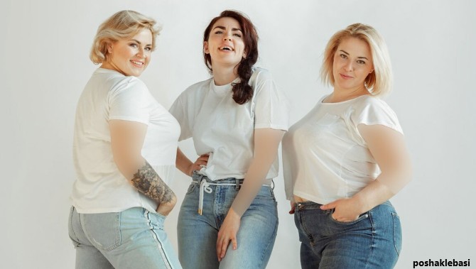 مدل شلوار جین برای افراد چاق