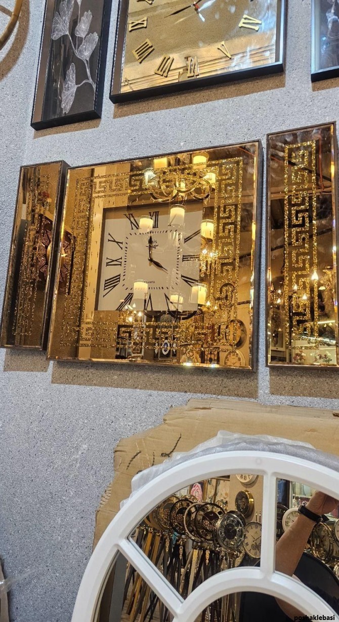 مدل ساعت دیواری سه تیکه
