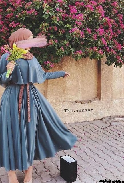 مدل مانتو پیراهنی نخی