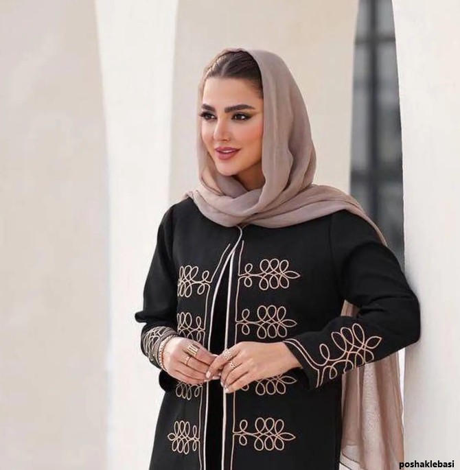 مدل مانتو زنانه گلدوزی