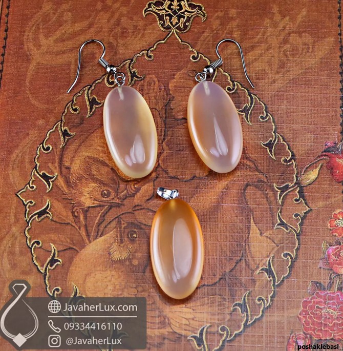 مدل گوشواره عقیق زنانه