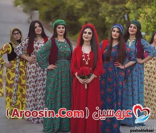 مدل لباس کردی شب حنابندان