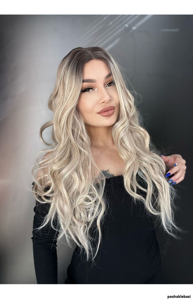 مدل کلاه گیس رنگی