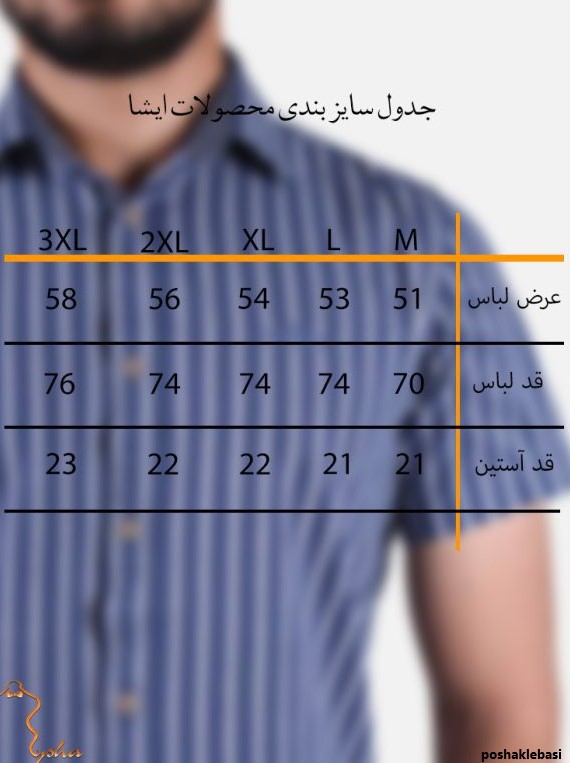 مدل پیراهن راه راه مردانه