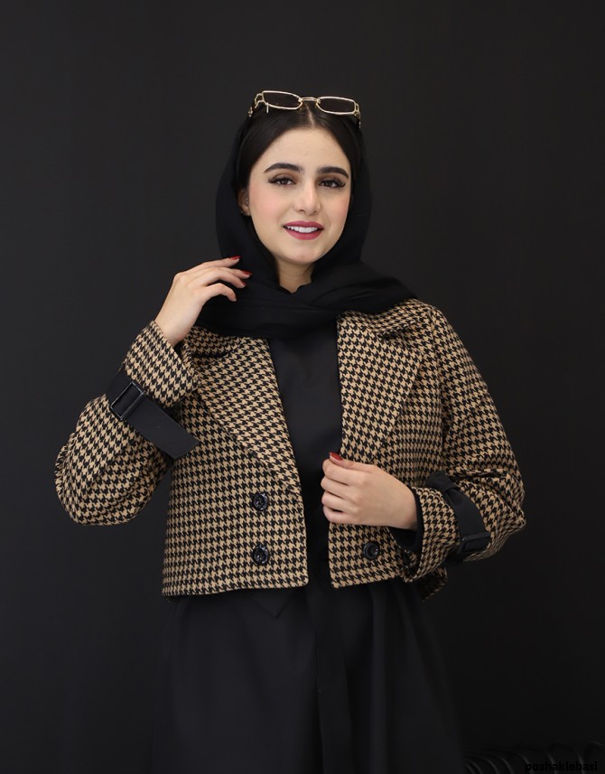 مدل کت و دامن یقه انگلیسی