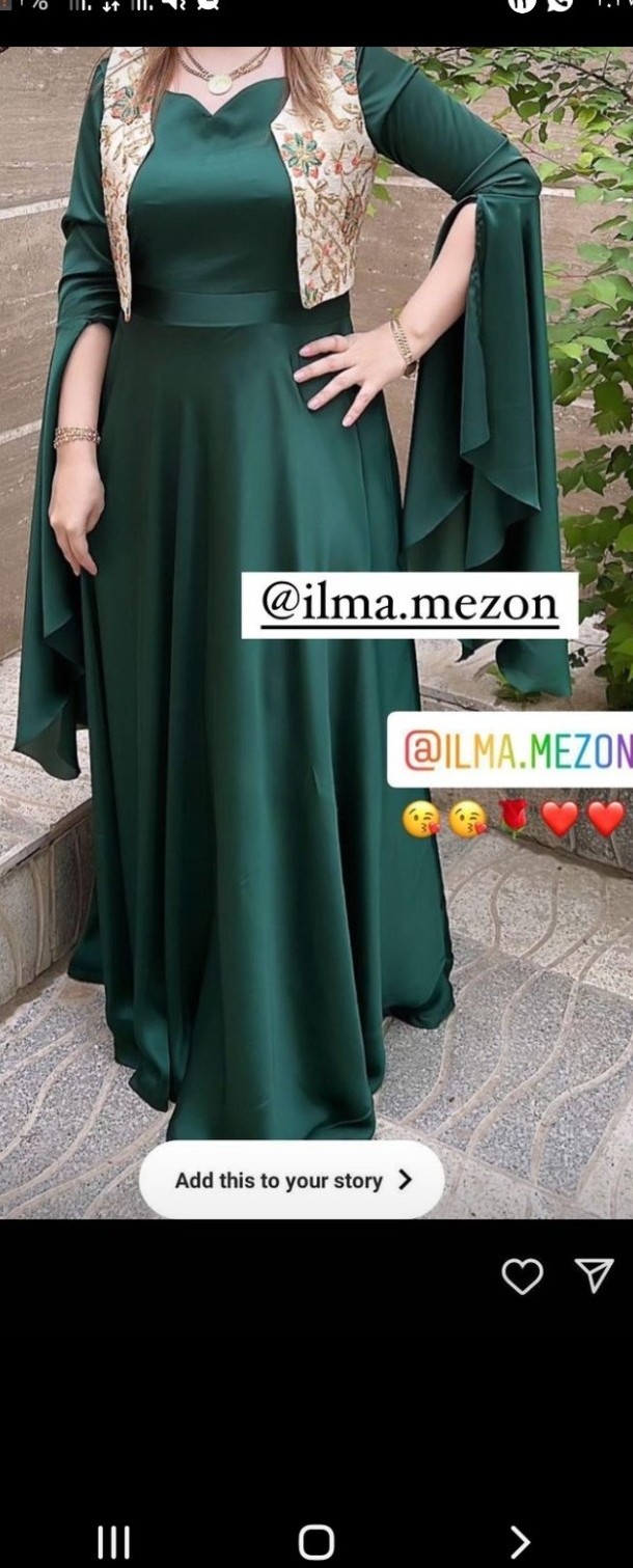 مدل لباس کوردی ساتن