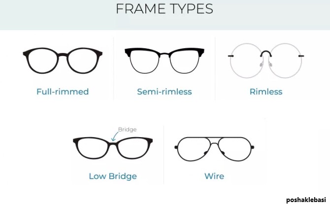 مدل های فریم عینک