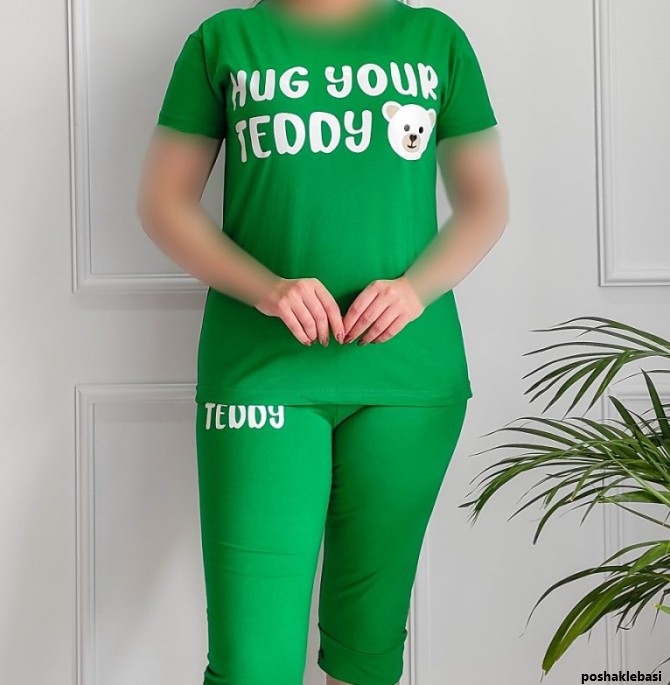 مدل تیشرت و شلوارک زنانه مدل تیشرت و شلوارک زنانه