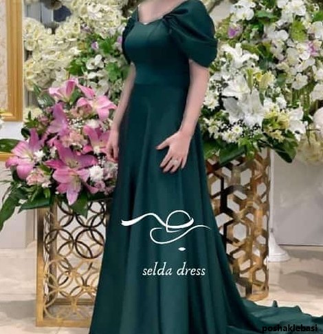 مدل لباس مجلسی پوشیده لاکچری