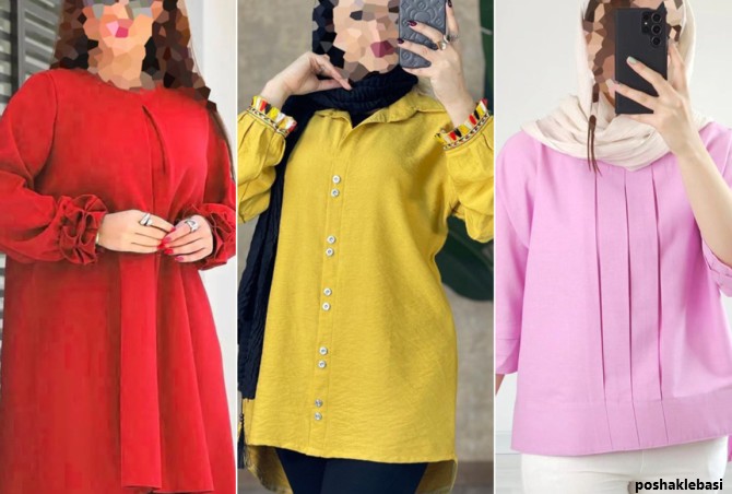 مدل تونیک دخترانه زیبا و شیک