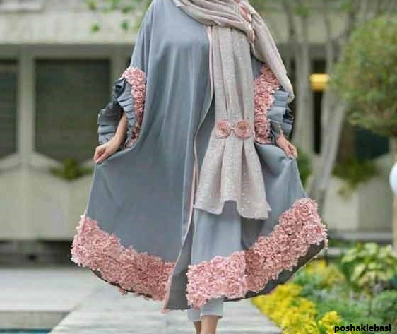 مدل مانتو با نقاشی روی پارچه