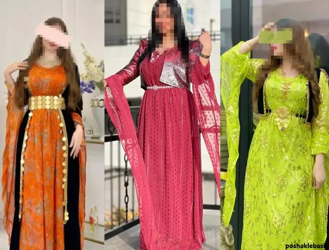 مدل لباس کردی حاشیه دار مدل لباس کردی حاشیه دار