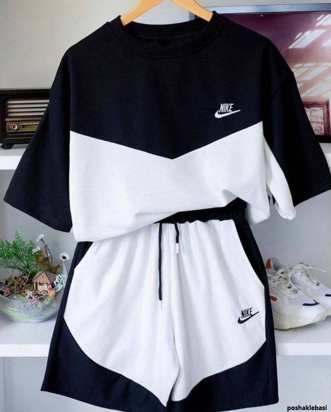 مدل تیشرت و شلوارک زنانه مدل تیشرت و شلوارک زنانه