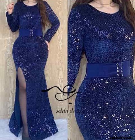 مدل لباس مجلسی پوشیده لاکچری