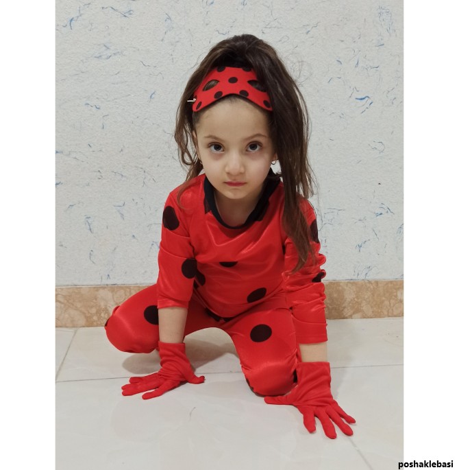 مدل لباس کفشدوزکی کودک