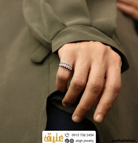 مدل انگشتر نقره زنانه درشت