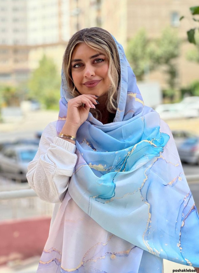 مدل شال نخی زنانه