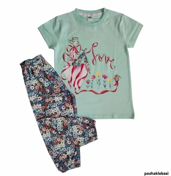 مدل تیشرت و شلوارک زنانه مدل تیشرت و شلوارک زنانه