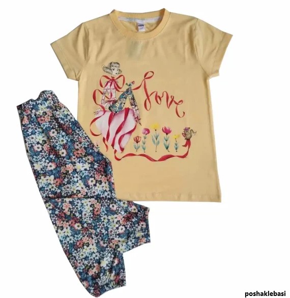 مدل تیشرت و شلوارک زنانه مدل تیشرت و شلوارک زنانه