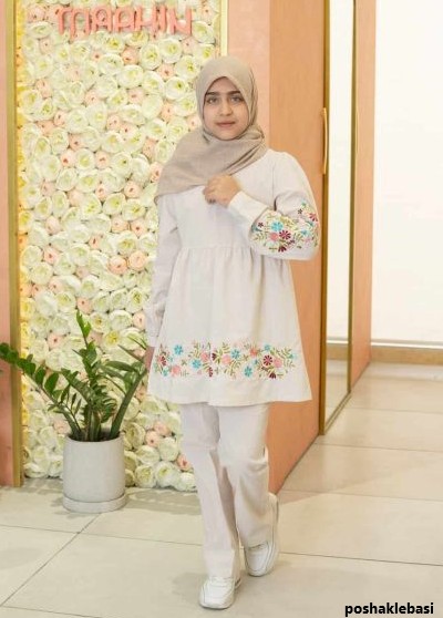 مدل لباس دخترانه 12 ساله با حجاب