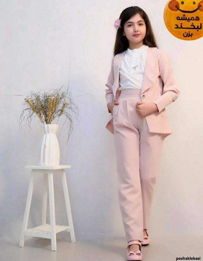 مدل کت و شلوار دخترانه ده ساله