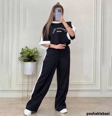 مدل تیشرت و شلوار زنانه