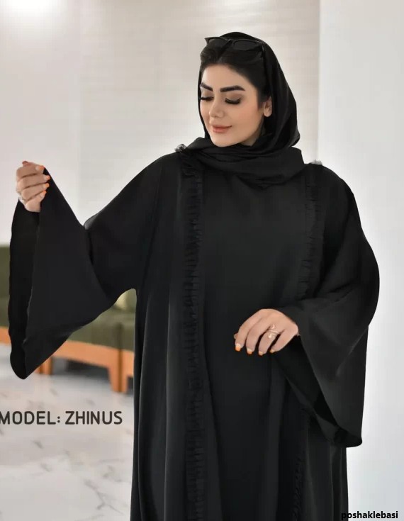 مدل پیراهن بلند عبایی