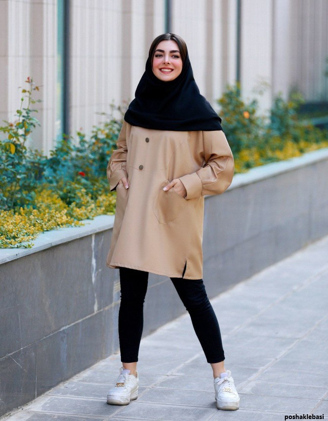 مدل مانتو دخترانه ساده تابستانی