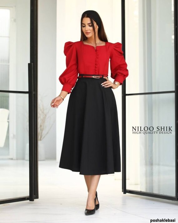 مدل بلوز دامن زنانه مجلسی