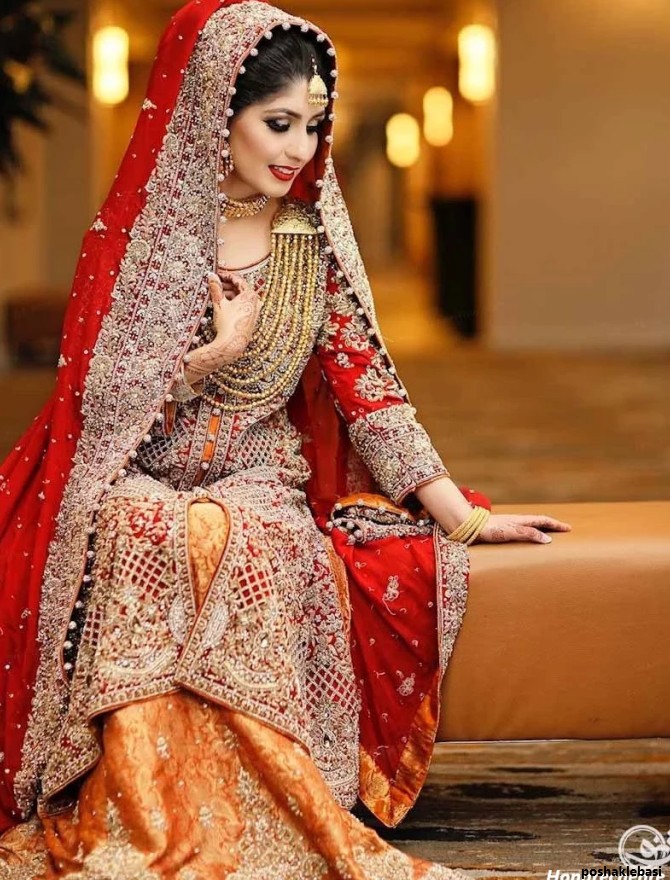 مدل لباس هندی مجلسی ساری