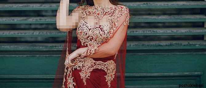 مدل لباس مجلسی کوتاه ریش ریشی