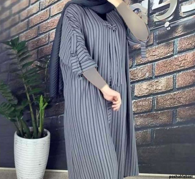 مدل مانتو دخترانه با پارچه ابروبادی