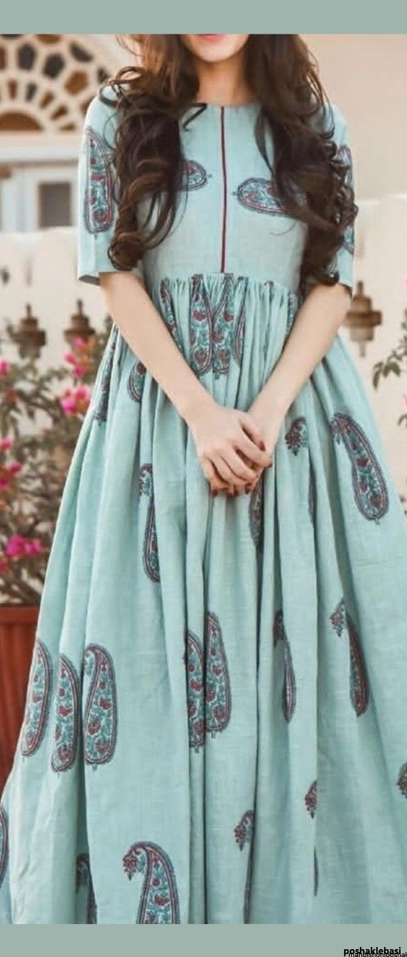 مدل پیراهن نخی خفاشی