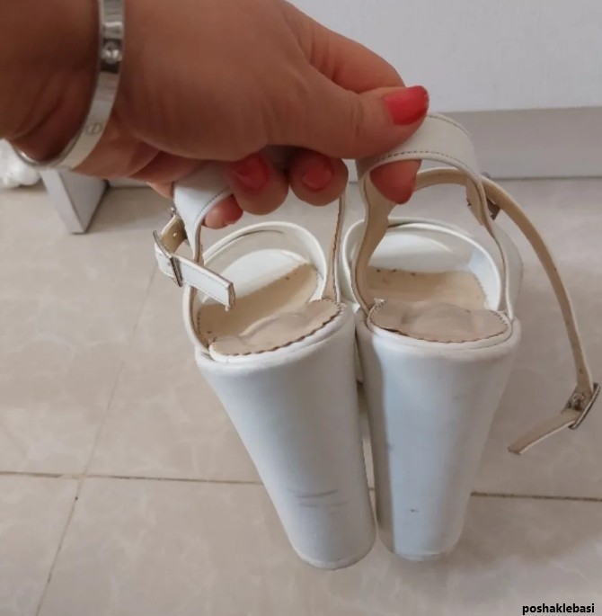 مدل کفش عروس کرم رنگ